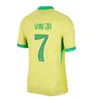 2024 ANTONY CASEMIRO JESUS BrAZiLs soccer jerseys RICHARLISON Camiseta RAPHINHA PAQUETA VINI JR RODRYGO Brasil maillots football shirt 23 24 men kids uniform