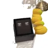 Stud mode studörhängen kvinna designer örhänge flerfärger c brev smycken kvinnor diamant bröllop gåvor t2302031