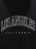 Warmer Fleece-Hoodie mit „Los Angeles“-Aufdruck und Kängurutasche, lässiges Pullover-Kapuzenpullover für Herren – Casual Fi für Herren v5qk#