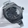 Todo negro Reloj de lujo para hombre de alta calidad SEA-DWELLER Bisel de cerámica 44 mm Acero inoxidable 116660BKSO Automático Negro Cameron Diver Wr2638
