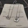 David Yurma Colar Pulseira DY Pulseira Designer Cabo Pulseira Moda Jóias para Mulheres Homens Ouro Prata Pérola Cabeça Cruz Pulseira Pulseira Dy Jóias 737