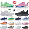 Hochwertige Hokaes Damen Herren Clifton 9 Bondi 8 Outdoor-Laufschuhe Free People Eggnog Ice Blue Triple White Black Cyclamen Sweet Lilac Jogging OG Trainer Sneakers