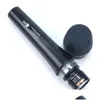 Mikrofonlar E945 Kablolu Dinamik Kardiyoid Süper Kart 945 Canlı Vokaller İçin El Taşıyıcı Mikroç Karaoke Sennheiser Microfon T220916 DROP D DH0M1