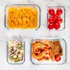 10pcs Food Storage Set, Meal Prep Containers with Leakproof Airtight Lids, BPA Free, Glass Bento Boxes, Microwave & Freezer Safe, Home Kitchen Supplies