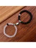 Bracelets assortis en forme de cœur d'amour extensible, cadeau idéal pour les meilleurs amis, les couples et les membres de la famille, 2 pièces/ensemble