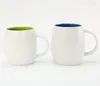 Tazze Tazza in ceramica smaltata colorata di alto livello per la colazione domestica