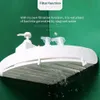 Novo plástico shees organizador snap up caddy banheiro prateleira de canto chuveiro armazenamento parede shampoo titular