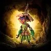 Blocks 2024 Zeldaed Majoras Mask Skull Kid Action Figure Building Blocks Model Kit Breath Wild Monster Collectible Brick Toy Kids Gift T240325