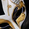 Mannen Sex Dames Maskerade Bal Maskers Venetiaanse Partij Oogmasker Zwart Carnaval Kostuum Partij Maskers Decor 240326