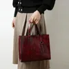 Abendtaschen Casual Pu Leder Frauen 2 Stück Set Handtaschen Schulter Mode Designer Damen Messenger Umhängetasche Reise Einkaufstasche