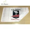 Tillbehör USA: s öppna Pebble Beach Flag 90*150 cm (3*5 ft) Storlek Juldekorationer för hemflaggbanare gåvor