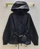 패션 여성 자켓 겨울 레이디 디자이너 재킷 세련된 글자 고품질 고품질 소매 이동식 바람 windbreaker 여자 스트리트웨어 파카 코트 4 색