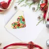 Stitch Nieuwe DIY 12 stks Wenskaarten Diamant Schilderij Vlinder Bloemen Zegenkaarten voor Vrouwen Verjaardagskaarten Dank u Kaarten