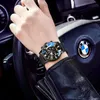 Orologio da uomo con tecnologia nera, orologio da uomo impermeabile di marca originale, orologio da uomo al quarzo con tendenza alla moda coreana