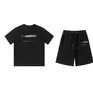 T-shirt maschile Tech Trapstar Track Suits Designer Designer Recamion Two-pece con maniche corte con stampa estiva Top Sell Men Hip Hop Clothes