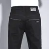 2024 printemps marque vêtements de haute qualité nouveau pantalon cargo hommes 97% coton extérieur pantalon décontracté large pantalon coréen mâle Q22U #