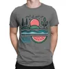 Men's T Shirts Watermelon Olives Palestine Palestinian Cotton Clothes Vintage Short Sleeve O Neck Tee Shirt Adult T-Shirts