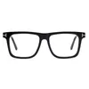 Güneş Gözlüğü Çerçeveleri 2024 Asetat Çerçeve TF906 Gözlük miyop erkek ve kadınlar rahat kare lüks tasarımcı moda kızının