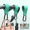 Kinderwagen-Teile, Haken zum Aufhängen, robuste Karabinerhaken für Mama-Tasche, verstellbare Taschen-Clips, Outdoor-Reisen