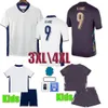 3xl 4xl 24 25 Angleterre Kane Rashford Sterling National Team Fan Player Version Soccer Jerseys Coupe d'Europe Coupe d'Europe Rashford Football Shirt Home Away Kid Kit