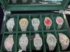 Relógio mecânico personalizado gelado VVS Moissanite Pass Diamond Tester Men Relógio à prova d'água de luxo