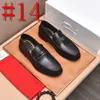 39Modello di design Moda uomo Mocassini in pelle fatti a mano Nero Marrone Casual Business Scarpe eleganti di lusso Party Wedding Calzature da uomo