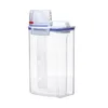 Storage Bottles Big Deal Upgraded Grain Container Airtight With Measuring Cup Food