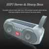 TG182 Solar Boombox Speaker Outdoor 10w USB المحمولة اللاسلكية مكبرات الصوت لدعم TF Card Card FM Radio Aux