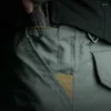 Pantaloncini da uomo Cargo tattico ad asciugatura rapida Pantaloni da trekking militari impermeabili da uomo Tasche multiple da combattimento sottili