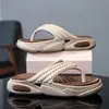 Homens chinelos verão eva softsoled plataforma slides sandálias indoor ao ar livre sapatos andando praia flip flops 240321