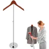 Wieszona T-koszulka stojak na wysokość 40-70 cm Regulowany stojak na ramię elastyczne stabilne odzież Uchwyt wielofunkcyjny