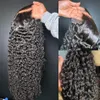 HD Deep Wave 13x4 koronkowa frontalna peruka ludzkich włosów w sprzedaży 28 30 32 -calowa Brazylijska Remy 250% Gęstość Kuroślą peruki dla kobiet