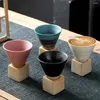 カップソーサーカップ陶器ラテ家地ティーフラワークリエイティブコニカルマグ磁器コーヒーラフレトロセラミック日本語
