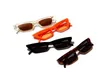 Lunettes de soleil 95028 couleur petite boîte femmes orange gelée lunettes de soleil hommes léopard glasses1731350