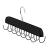 Hangers Houten Riemen Hemdje Kleerhanger 14 Haken Besparing Organizer Rack Kledinghouder Stropdas Ruimte Hoeden Antislip V5t1