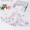 Scarves Spring/Summer Fashionable New Beach Towels Chiffon Gauze Lightweight Sunscreen Razor Womens Printed Scarf Q240326