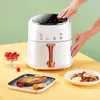 8 Litros/2 Galones Una Lata Papas Fritas Filete Pollo Gourmet Expert Freidora De Aire Casera Hine Horno Eléctrico Integrado Multifuncional Automático Inteligente Sin Aceite