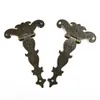 Kitchen Storage Brand Parts Hinges Part 11.30x6.90x0.50cm Accessory Zinc Alloy Antique Box Bronze BuDecorative Elements