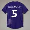 23 24 25 MBAPPE BELLINGHAM Футбольная майка Real MadrIDs Y 3 Kids Kit Домашняя форма на выезде Третья четвертая футбольная рубашка Camisetas RODRYGO VINI JR Плюс размер 4XL Вратарь Фиолетовый Черный