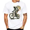 Классическая футболка с фиксированной передачей Bike Skull, новые летние мужские футболки с коротким рукавом, дорожный велосипед, спортивные мужские белые повседневные футболки, винтажные топы для мальчиков o9NI #