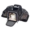 Sac à dos pour animaux de compagnie Portable respirant pliable sac à bandoulière chat chien sacs sortant voyage animaux sac à main sac de Transport 240318