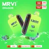 本物のMRVI DRAGON 13000パフパフパルス6500 LEDスクリーンディスプレイ20mlカートオタクバー15000パフ15Kデバイス