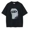 T-shirt manches courtes ample et polyvalent, Collection Arnodefrance, poupée Ninja, imprimé Graffiti, étiquette tendance, Version haute