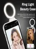 Anel de luz caso de telefone para iphone 12pro max casos de telefone iphone 12 beleza selfie câmera flash portátil mini lanterna à prova de choque co7509172