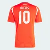 2024 Chili Jerseys de football Alexis Vidal Kids 24 25 Team Football Shirt Red Away Camiseta 2024 Copa America Zamorano Isla Football Shirts Uniformsl JJ 3.26