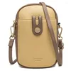 Sacs à bandoulière dames fermeture éclair Style Vertical en cuir sac diagonale femme multifonction grande capacité une épaule messager sac à main Cartera