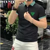 Été Hommes Polo À Manches Courtes Casual Polyvalent Motif À Carreaux Revers T-shirt Spot Slim MaleTop Vêtements Respirants 4XL 240320