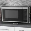 GE SMART COURTOP MICROWAVE utrustad med skanning av matlagningsteknologi WiFi -anslutning 0,9 kubikfot kapacitet, 900 watt hem och kök väsentlighet |