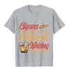 Mens Cigar Smoker Cigar Lover Divertente Whisky Cigar T-shirt Tops Tees All'ingrosso Fitn Tight Cott Mens T-shirt Fitn Tight J2nI #