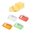 Plates Plastic Fast Cutting Cheese Keeper Sealing Preservation Serving